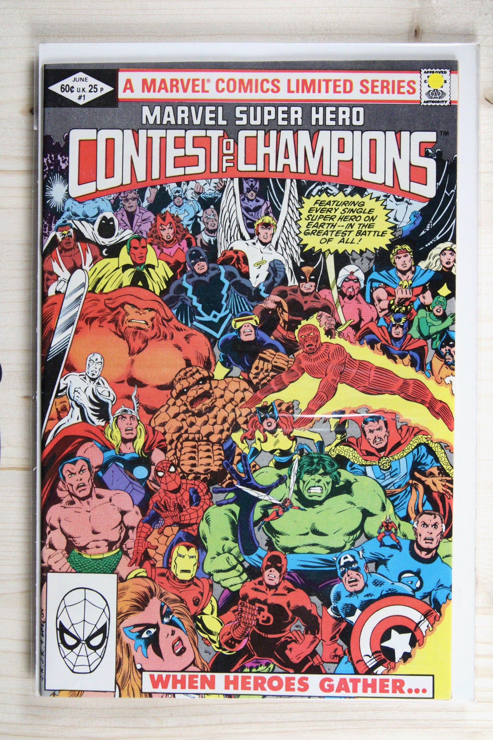 Marvel Super Hero Contest of Champions #1 – Marvel (1982) 9.2 NM- The Contest