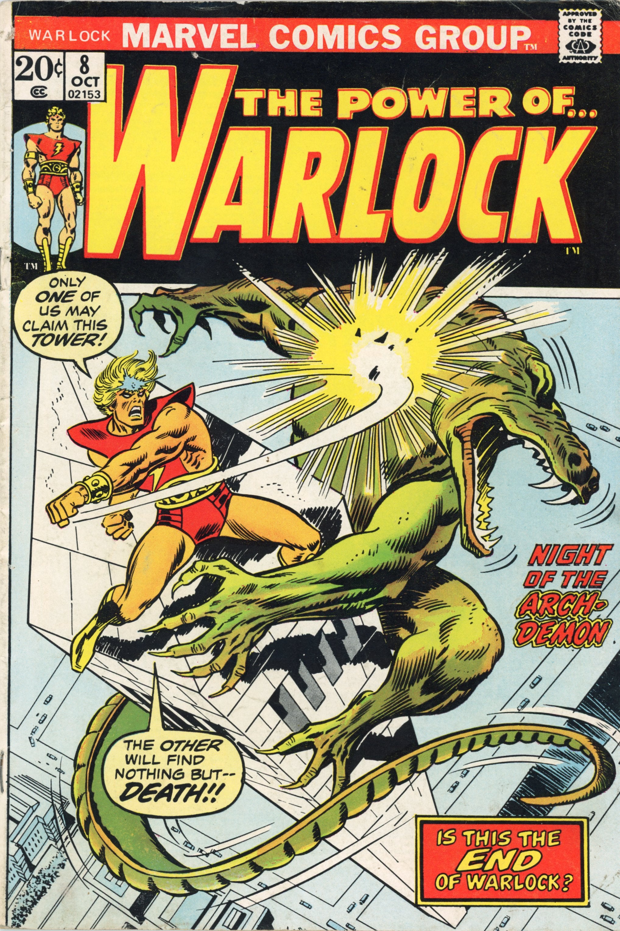 Warlock #1-15 – Marvel Comics (1972) Near Full Series (Missing #7,14) Box11