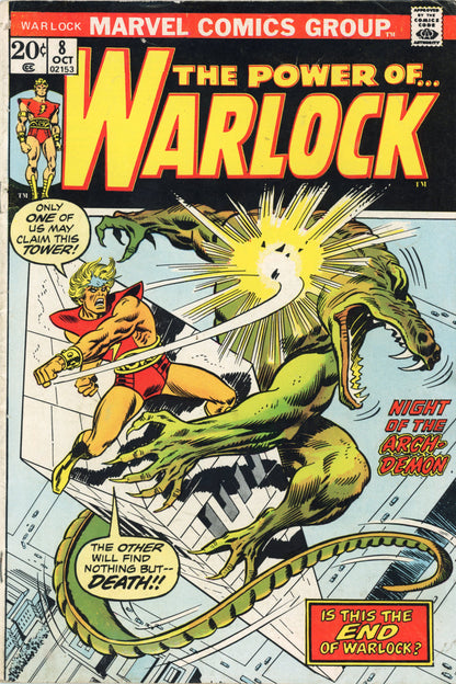 Warlock #1-15 – Marvel Comics (1972) Near Full Series (Missing #7,14) Box11