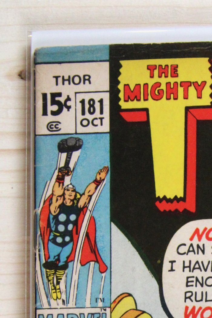 Thor #181 – Marvel (1970) 4.5 VG+ Joe Sinnott | Neal Adams art