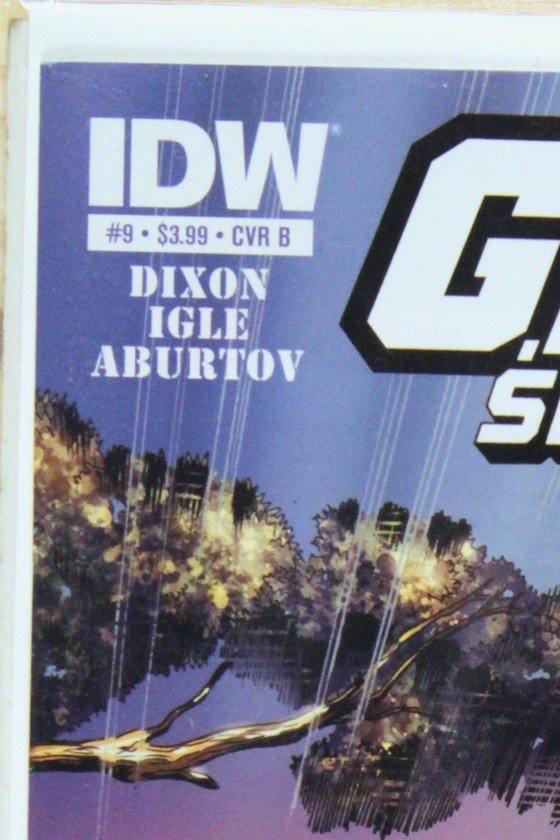 G.I. Joe Special Missions #9 – IDW Publishing (2013) 9.6 NM+ Cover B variant