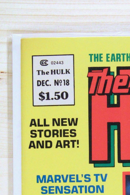 The Hulk! #18 – Marvel (1979) 9.4 NM