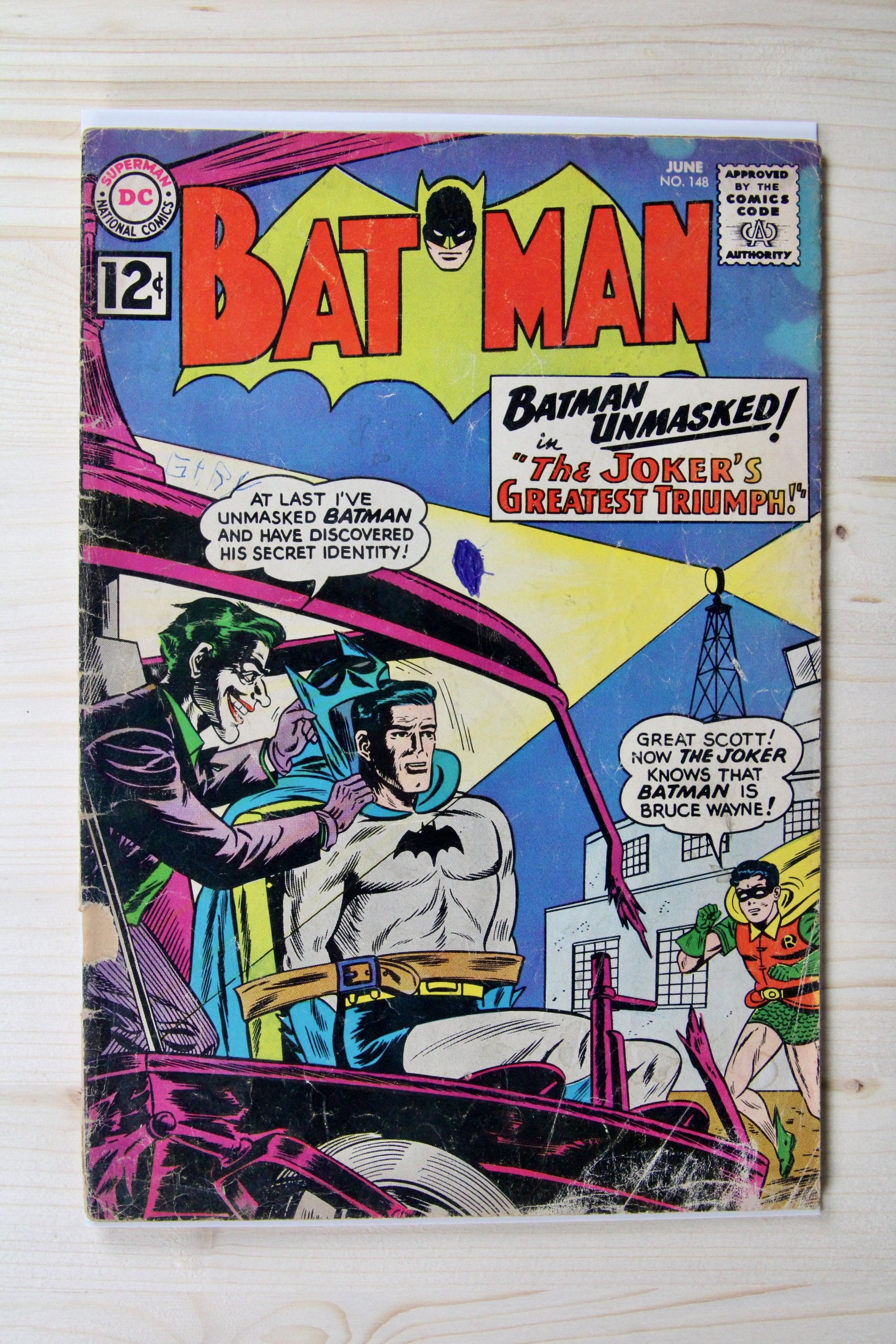 Batman #148 – DC Comics (1962) 3.5 VG-