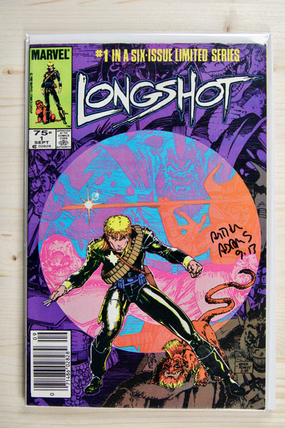 Longshot #1 – Marvel (1985) 9.0 VF/NM Whilce Portacio | Signed Art Adams