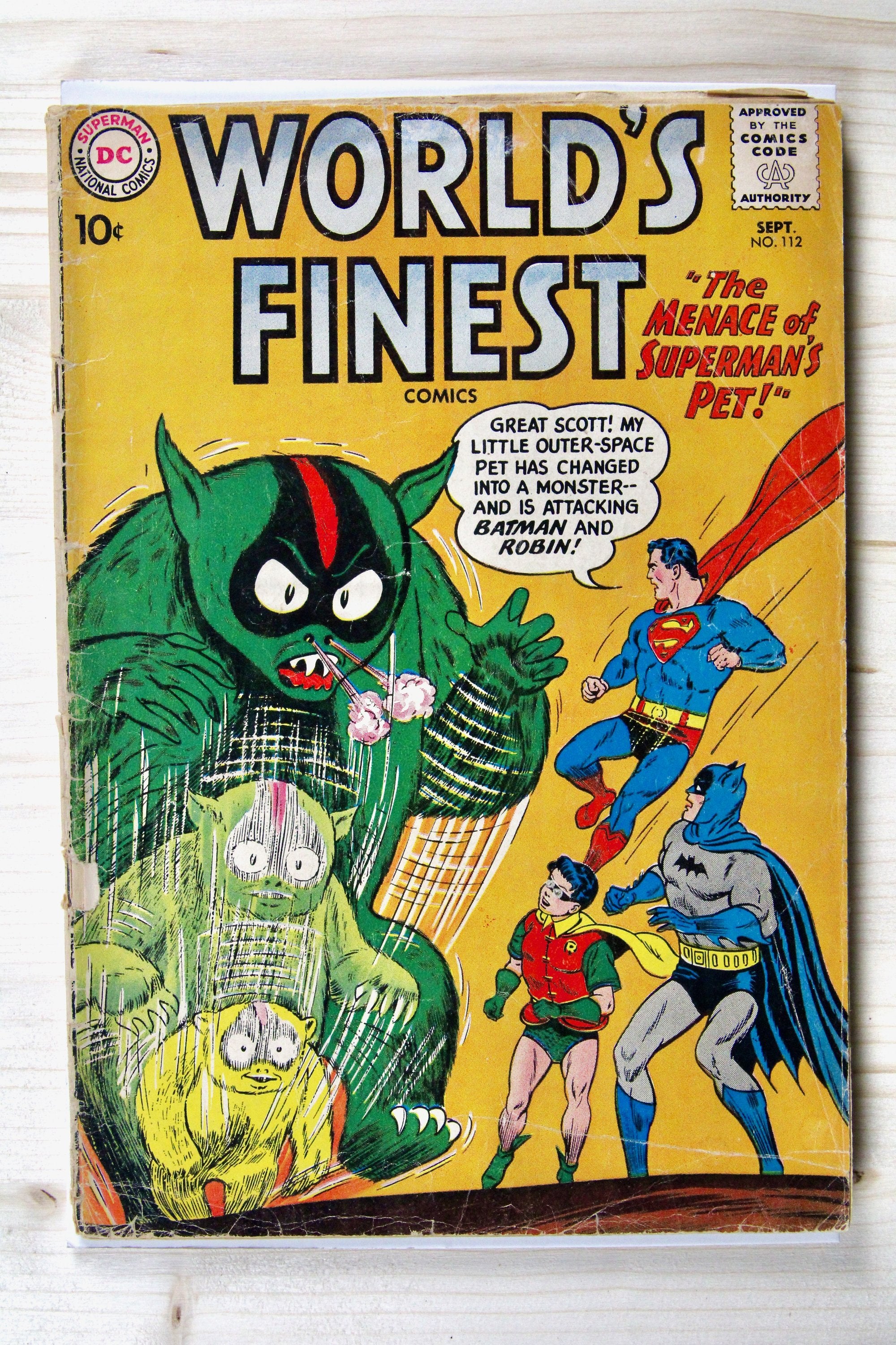 World's Finest Comics #112 – DC (1960) 2.5 GD+