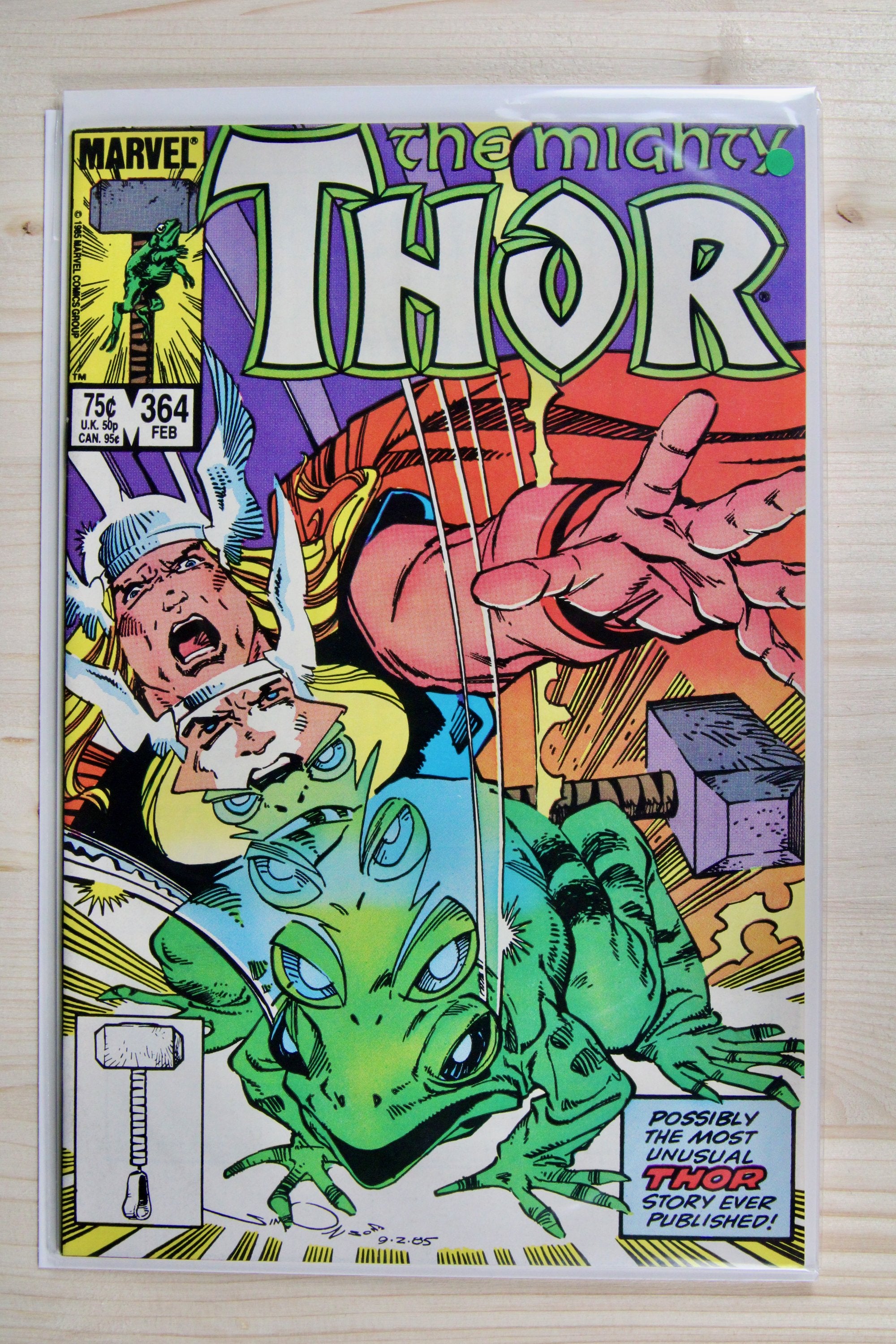 The Mighty Thor #364 – Marvel (1986) 8.5 VF+