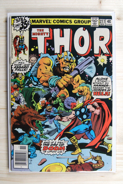 Thor #277 – Marvel (1978) 7.0 FN/VF Ragnarok