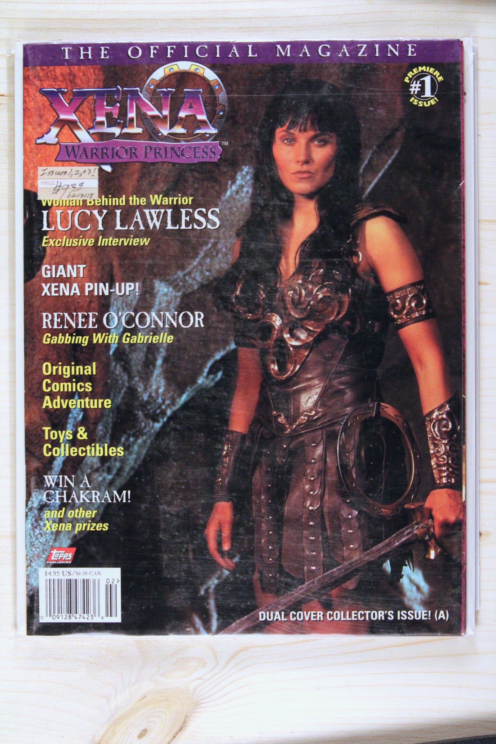 Xena: Warrior Princess #1 (1997) 9.0 VF/NM Dual Cover Collector's Issue