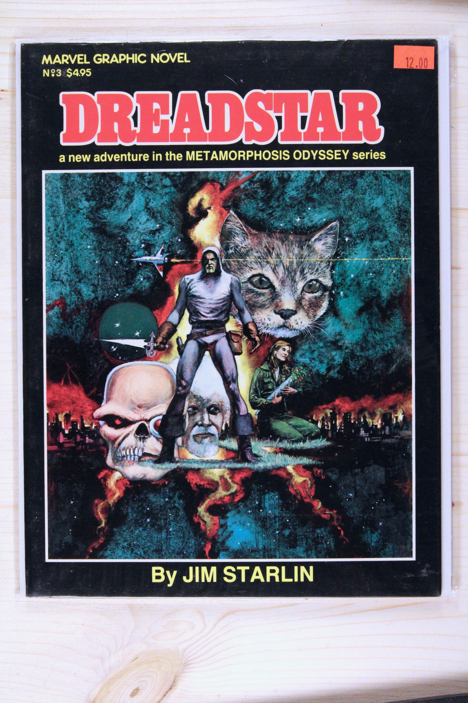 Marvel Graphic Novel #3 – Marvel (1982) 9.2 NM- Dreadstar