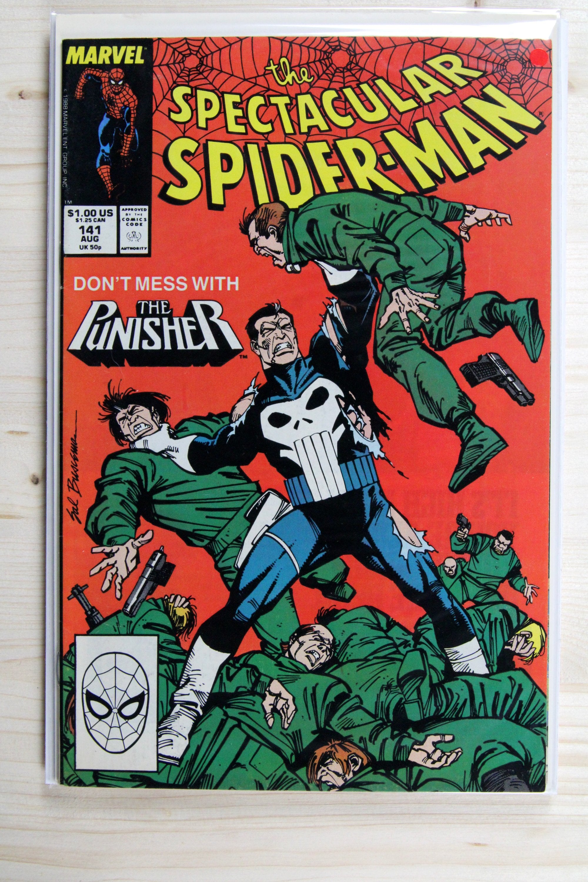 The Spectacular Spider-Man #141 – Marvel (1988) 8.5 VF+