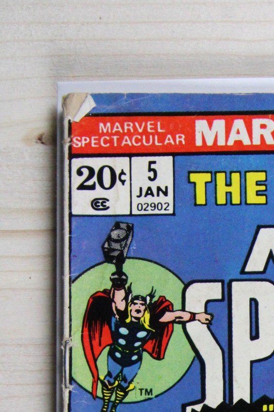 Marvel Spectacular #5 – Marvel (1974) 5.5 FN- Jack Kirby art | Stan Lee story