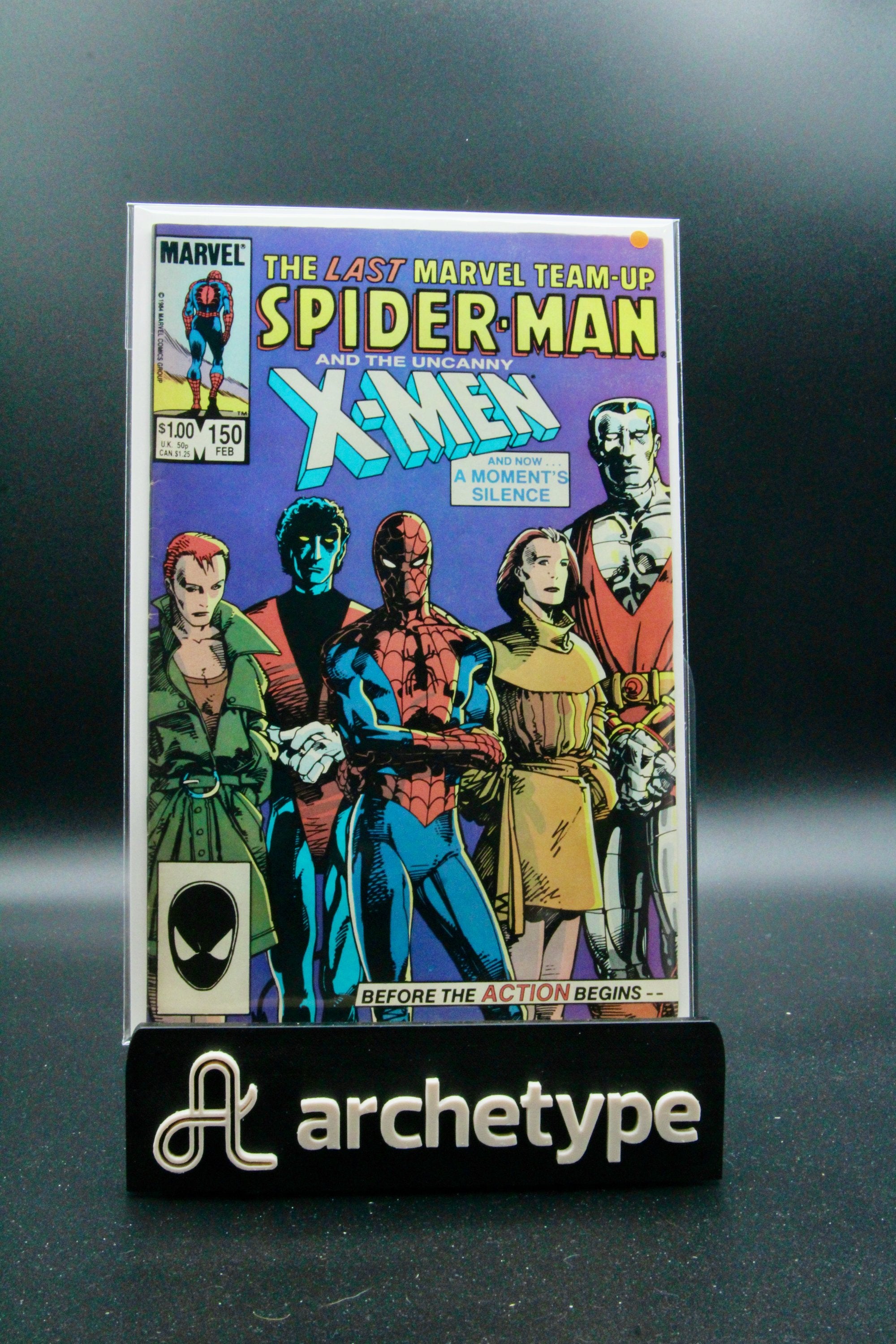 The Last Marvel Team-Up Spider-Man and the Uncanny X-Men #150 – Marvel (1985)