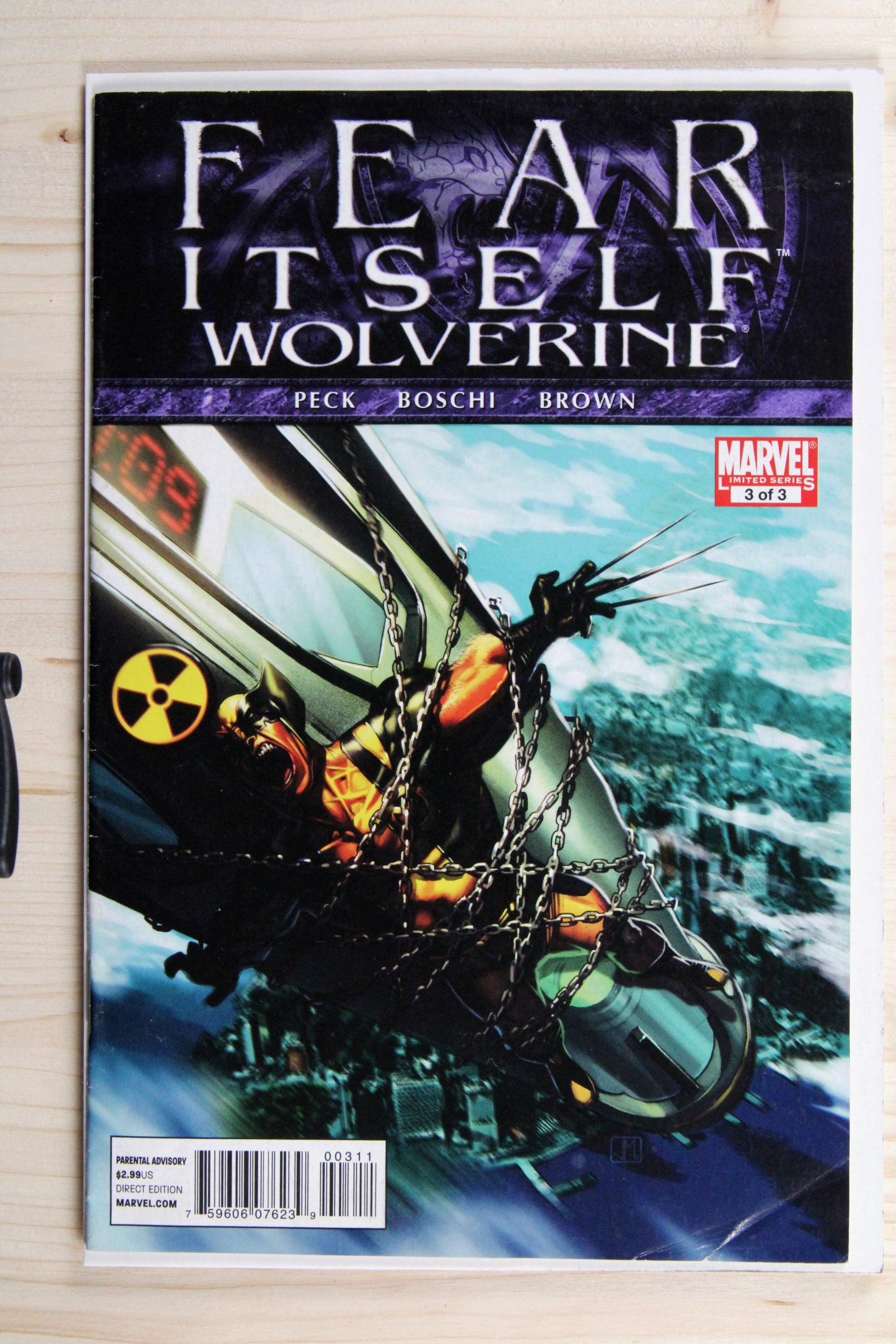 Fear Itself: Wolverine #3 – Marvel (2011) 9.0 VF/NM "Avengers" Fear Itself