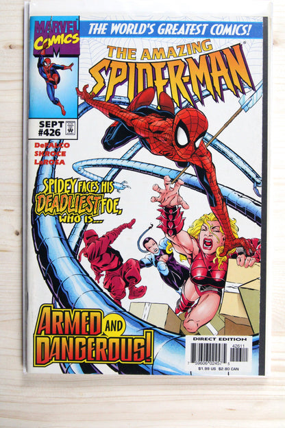 The Amazing Spider-Man #426 – Marvel (1997) 7.5 VF- Direct Edition