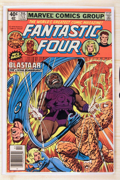Fantastic Four #215 – Marvel (1980) 6.5 FN+ Joe Sinnott | John Byrne art | Newsstand Edition