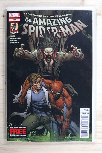 The Amazing Spider-Man #689 – Marvel (2012) 9.4 NM No Turning Back | Klaus Janson cover