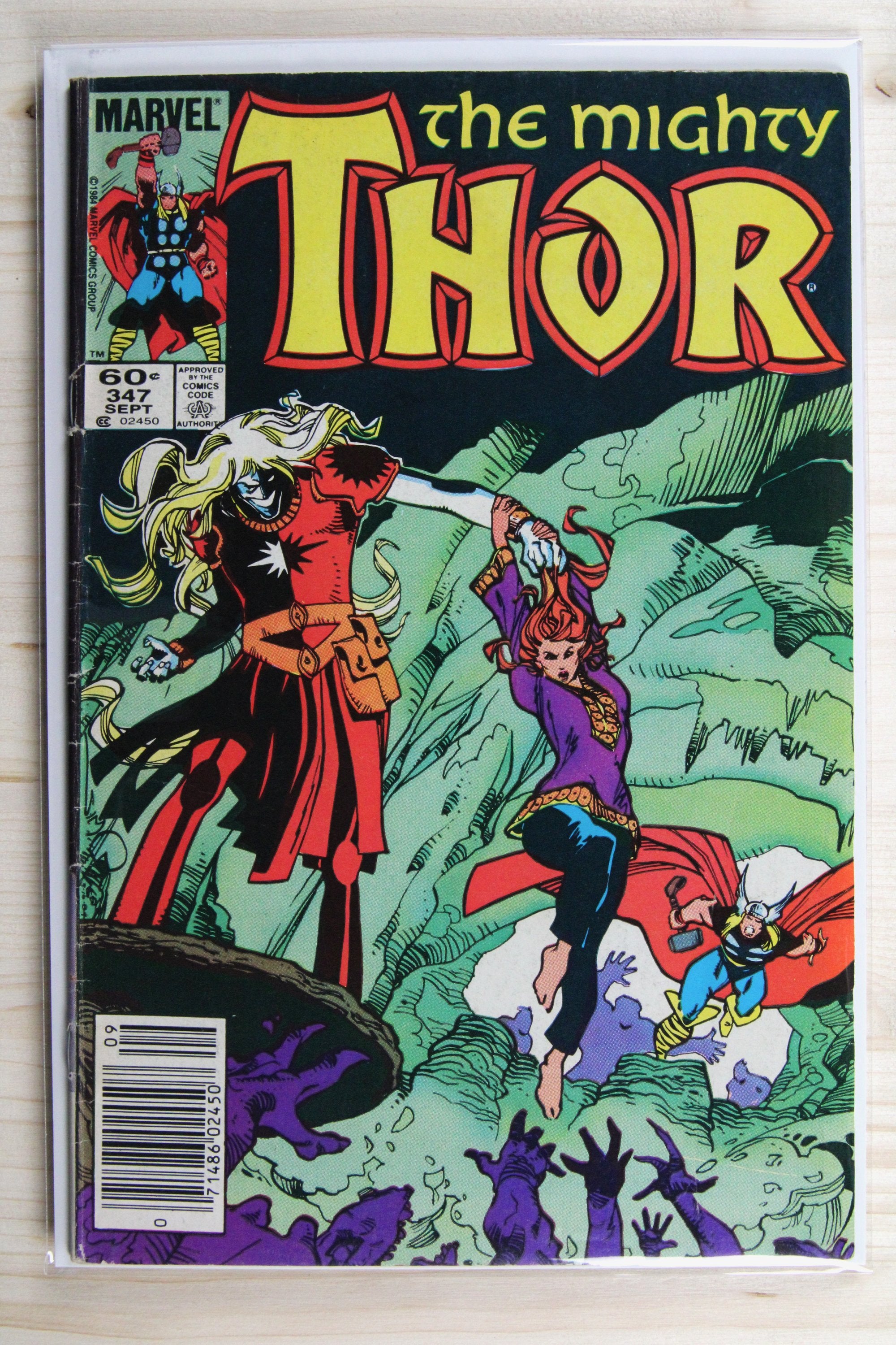 Thor #347 – Marvel (1984) 6.0 FN Newsstand
