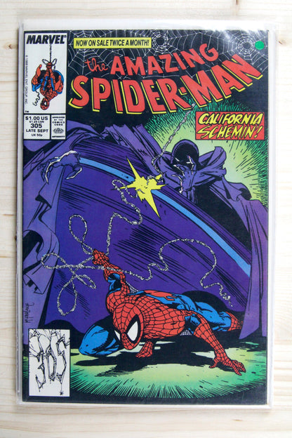 The Amazing Spider-Man #305 – Marvel (1988) 8.0 VF Todd McFarlane art