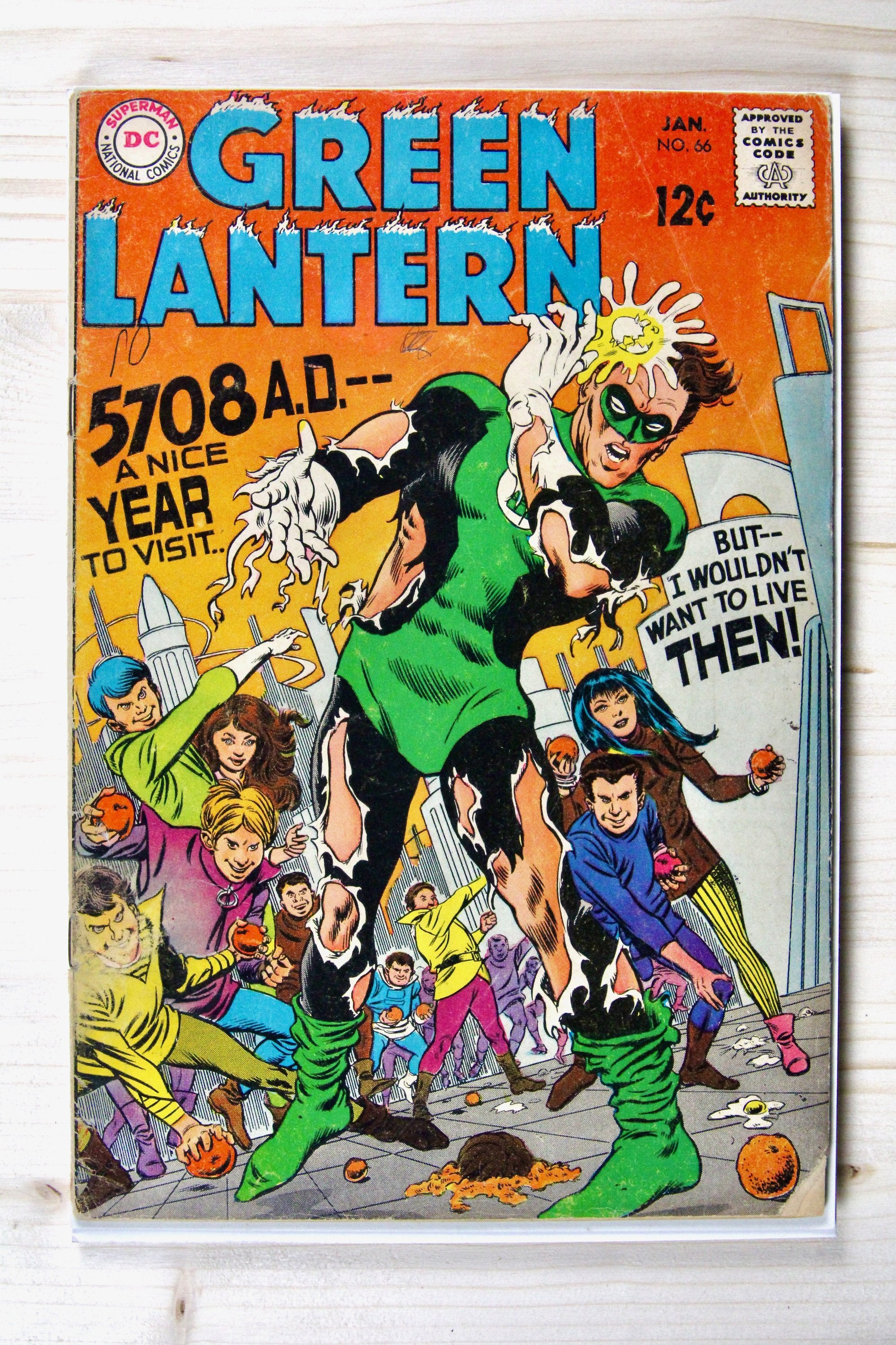 Green Lantern #66 – DC (1969) 4.0 VG