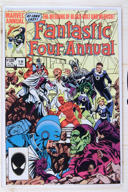 Fantastic Four Annual #18 – Marvel (1984) 9.4 NM John Byrne story