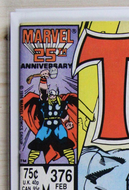 Thor #376 – Marvel (1987) 9.0 VF/NM