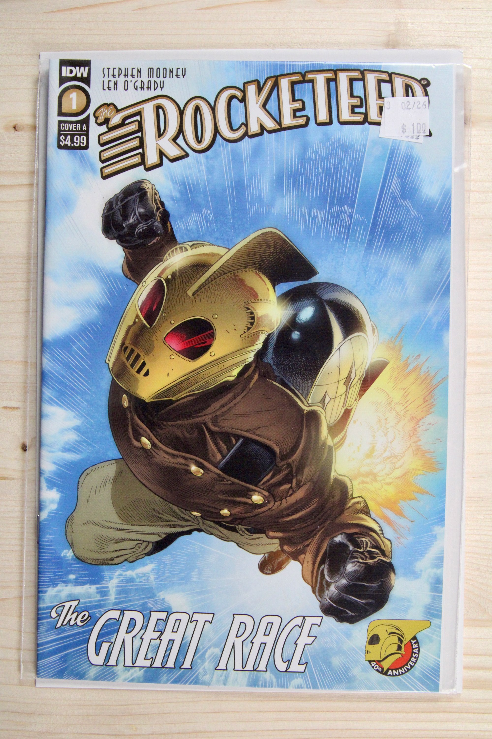 Rocketeer: The Great Race #1 – IDW (2022) 9.6 NM+ Cover A