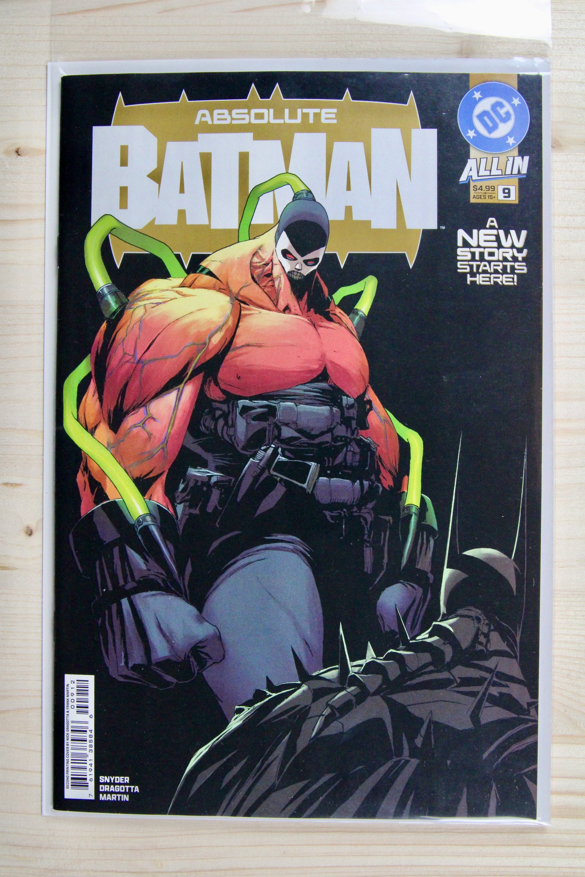 Absolute Batman #9 – DC (2025) 9.4 NM Scott Snyder story 2nd Print