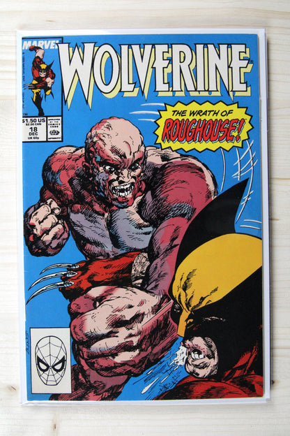 Wolverine #18 – Marvel (1989) 8.0 VF John Byrne art | Klaus Janson