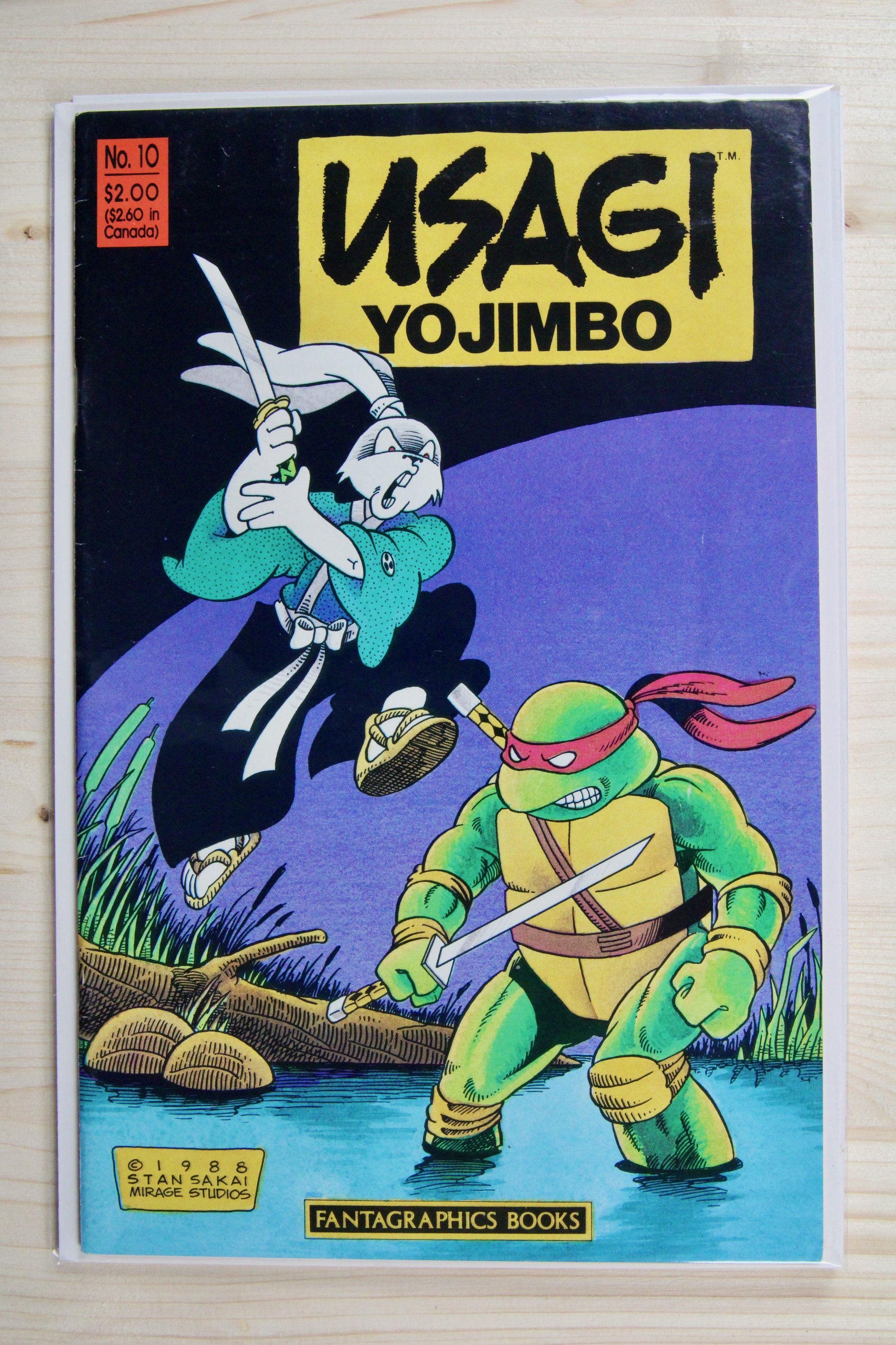 Usagi Yojimbo #10 – Fantagraphics Books (1988) 7.5 VF-