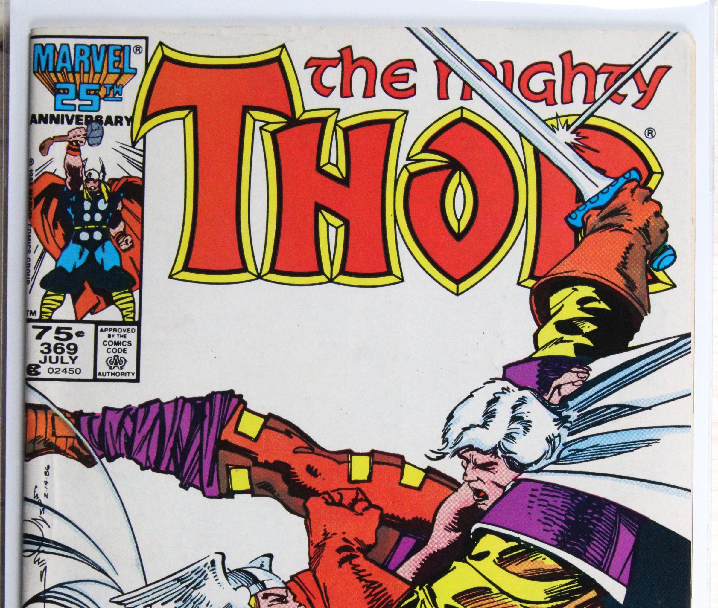Thor #369 – Marvel (1986) 8.0 VF Newsstand
