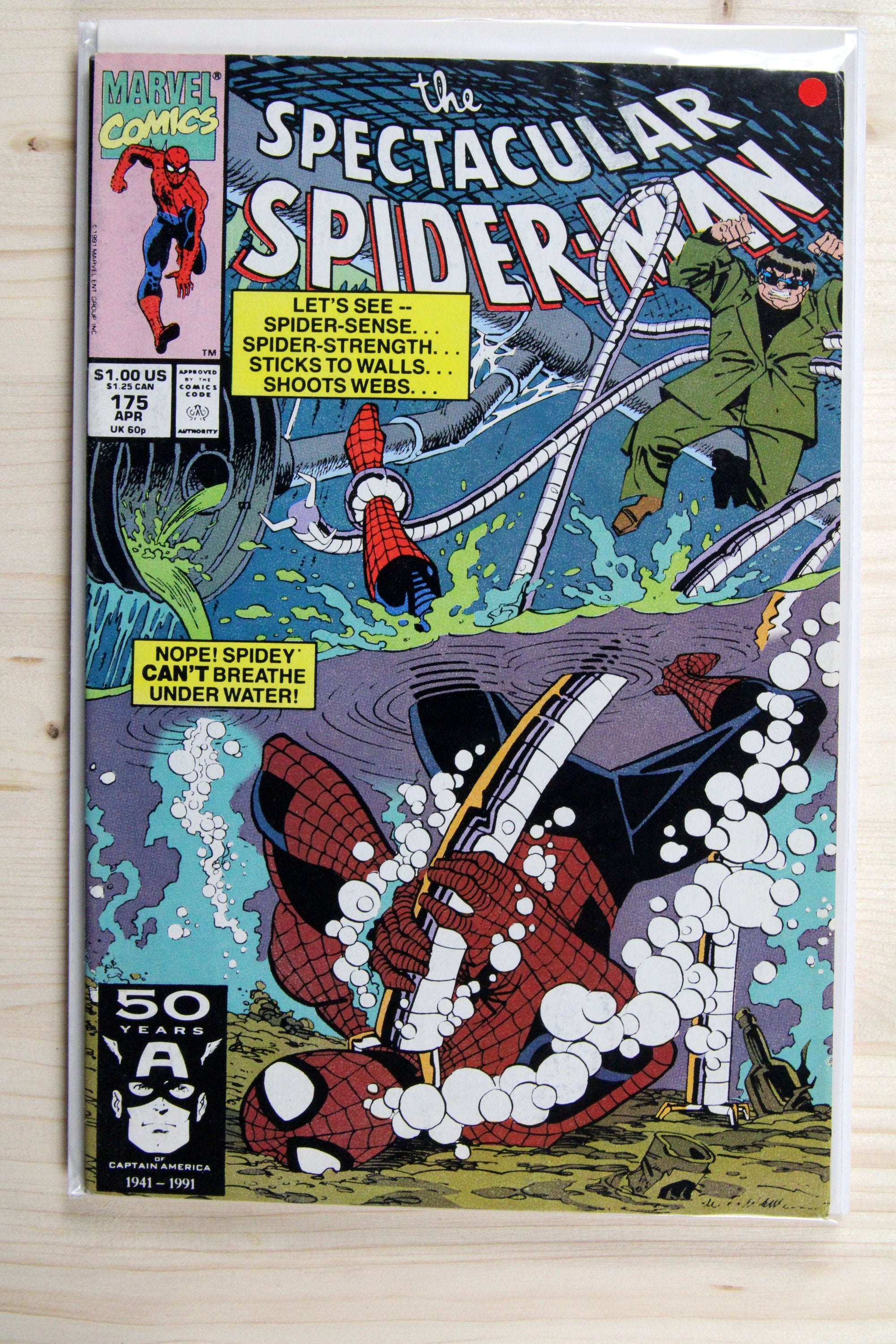 The Spectacular Spider-Man #175 – Marvel (1991) 9.2 NM-