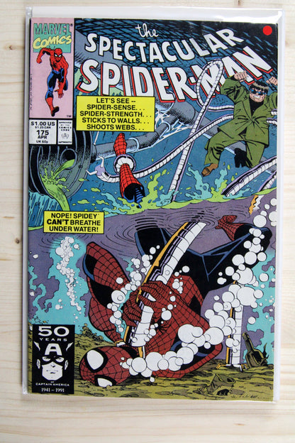 The Spectacular Spider-Man #175 – Marvel (1991) 9.2 NM-