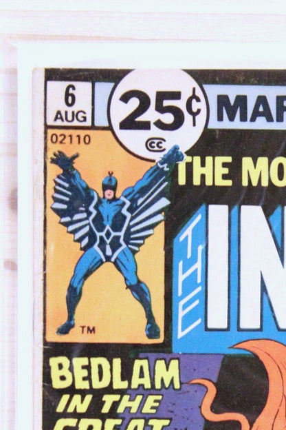 The Inhumans #6 – Marvel (1976) 6.5 FN+ Newsstand Edition
