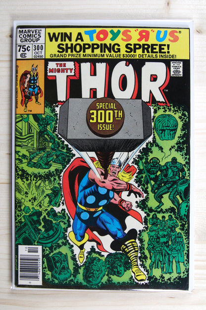 Thor #300 – Marvel (1980) 8.0 VF Eternals Saga
