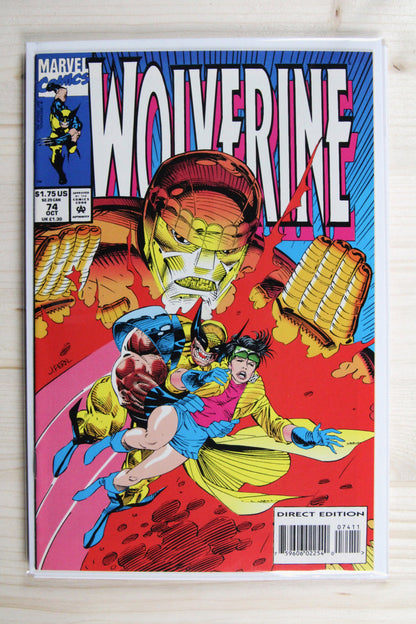 Wolverine #74 – Marvel (1993) 9.0 VF/NM The Lazarus Project | Jim Lee cover