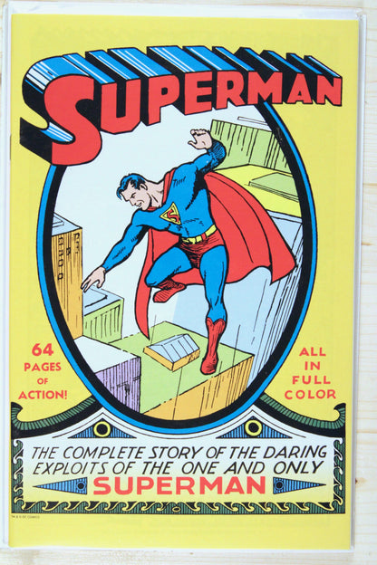 Superman #1 – DC (1939) 9.6 NM+ Facsimile 2022