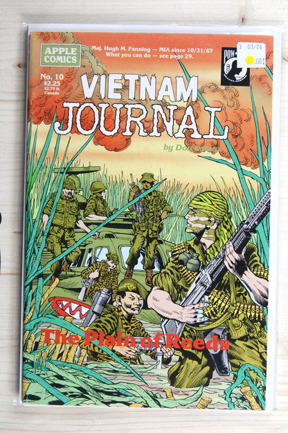 Vietnam Journal #10 – Apple (1989) 9.2 NM-