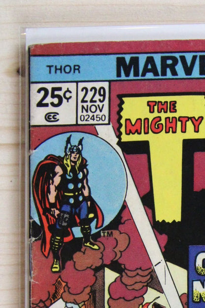 Thor #229 – Marvel (1974) 7.5 VF-