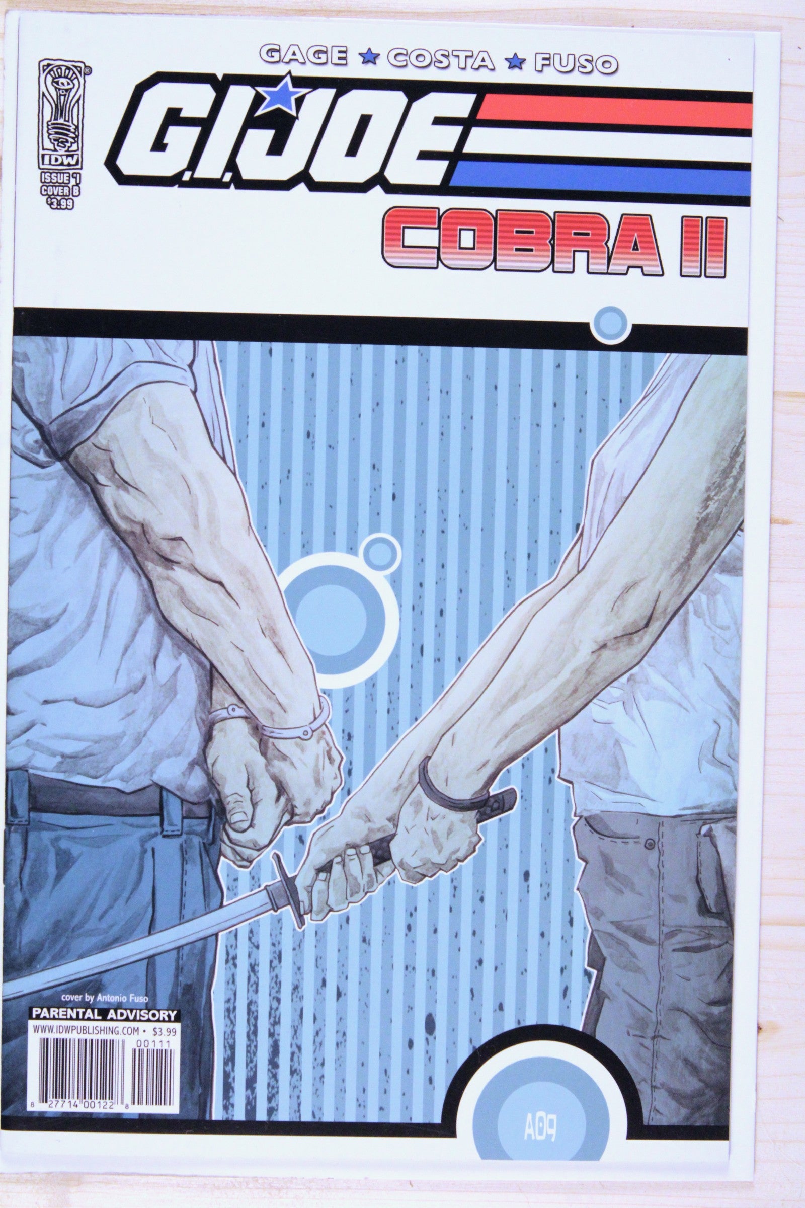 G.I. Joe: Cobra II #1 – IDW Publishing (2010) 9.4 NM Cover B variant by Antonio Fuso