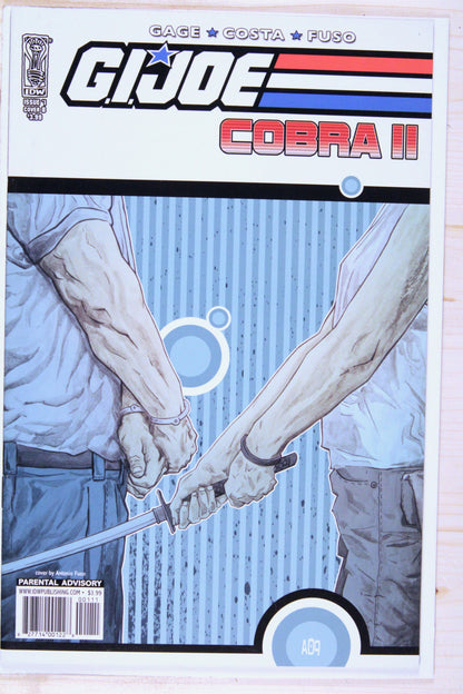 G.I. Joe: Cobra II #1 – IDW Publishing (2010) 9.4 NM Cover B variant by Antonio Fuso