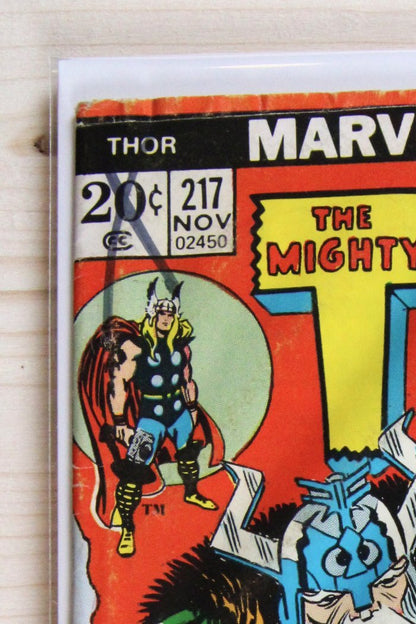 Thor #217 – Marvel (1973) 6.0 FN