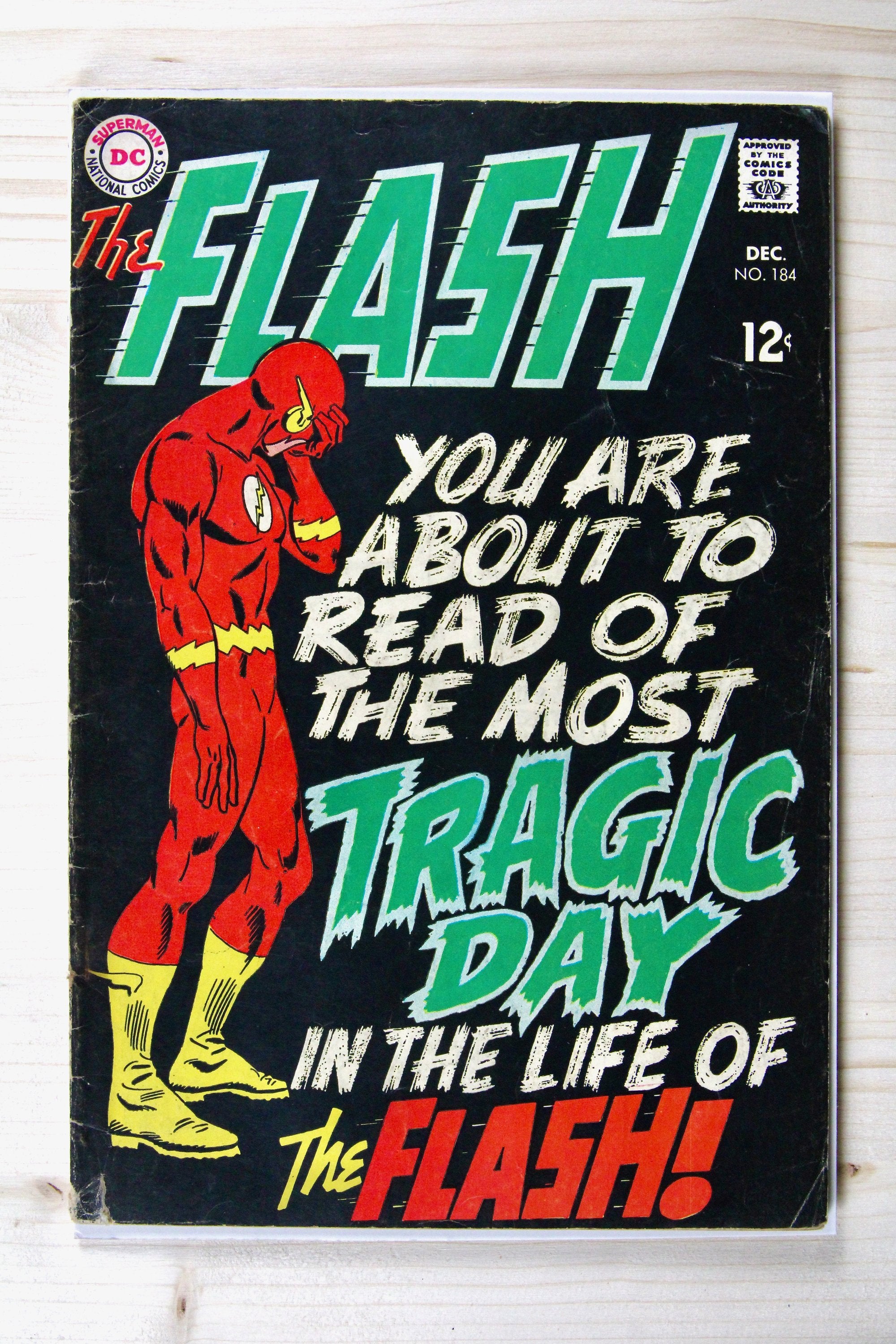 The Flash #184 – DC (1968) 3.5 VG-