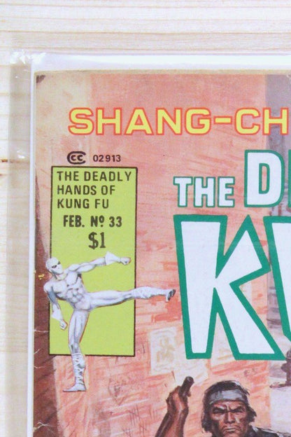 The Deadly Hands of Kung Fu #33 – Marvel (1977) 9.0 VF/NM Chris Claremont story
