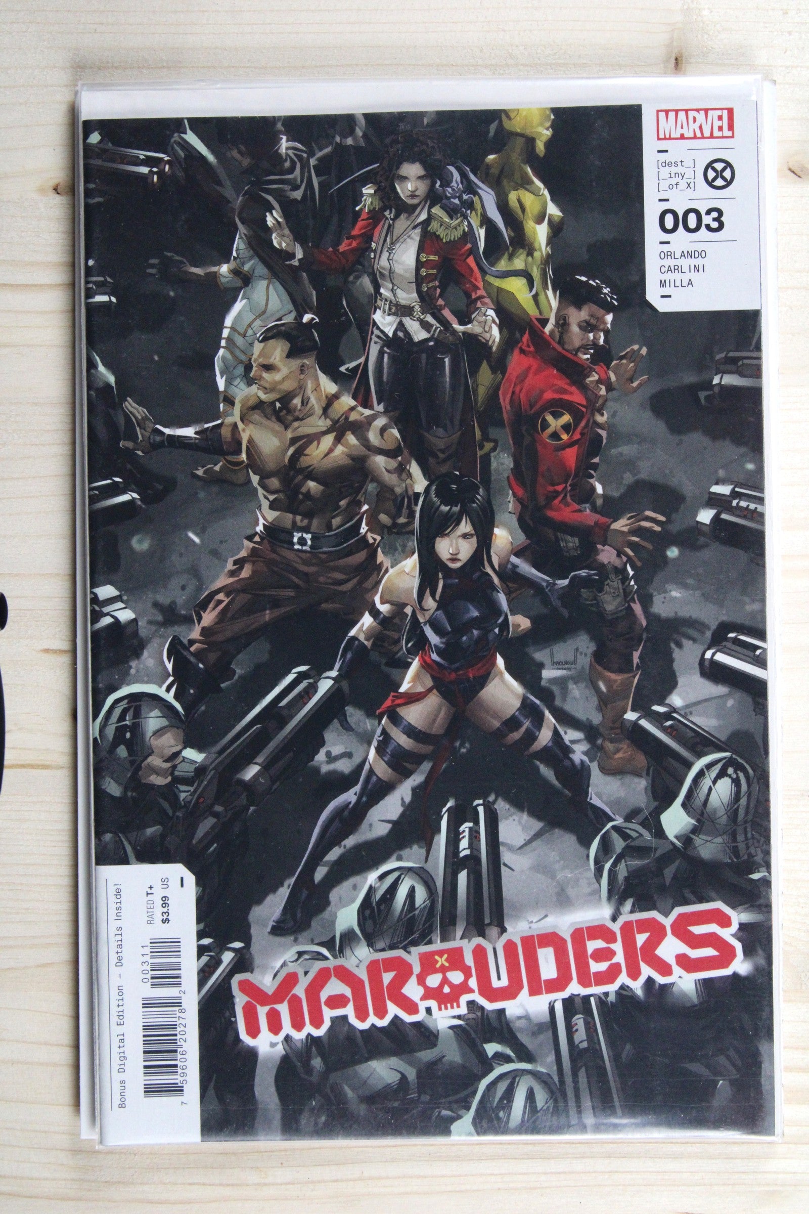 Marauders #3 – Marvel (2022) 9.6 NM+ "X-Men" Destiny of X