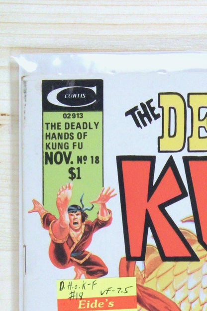 The Deadly Hands of Kung Fu #18 – Curtis Magazines (Marvel) (1975) 9.0 VF/NM