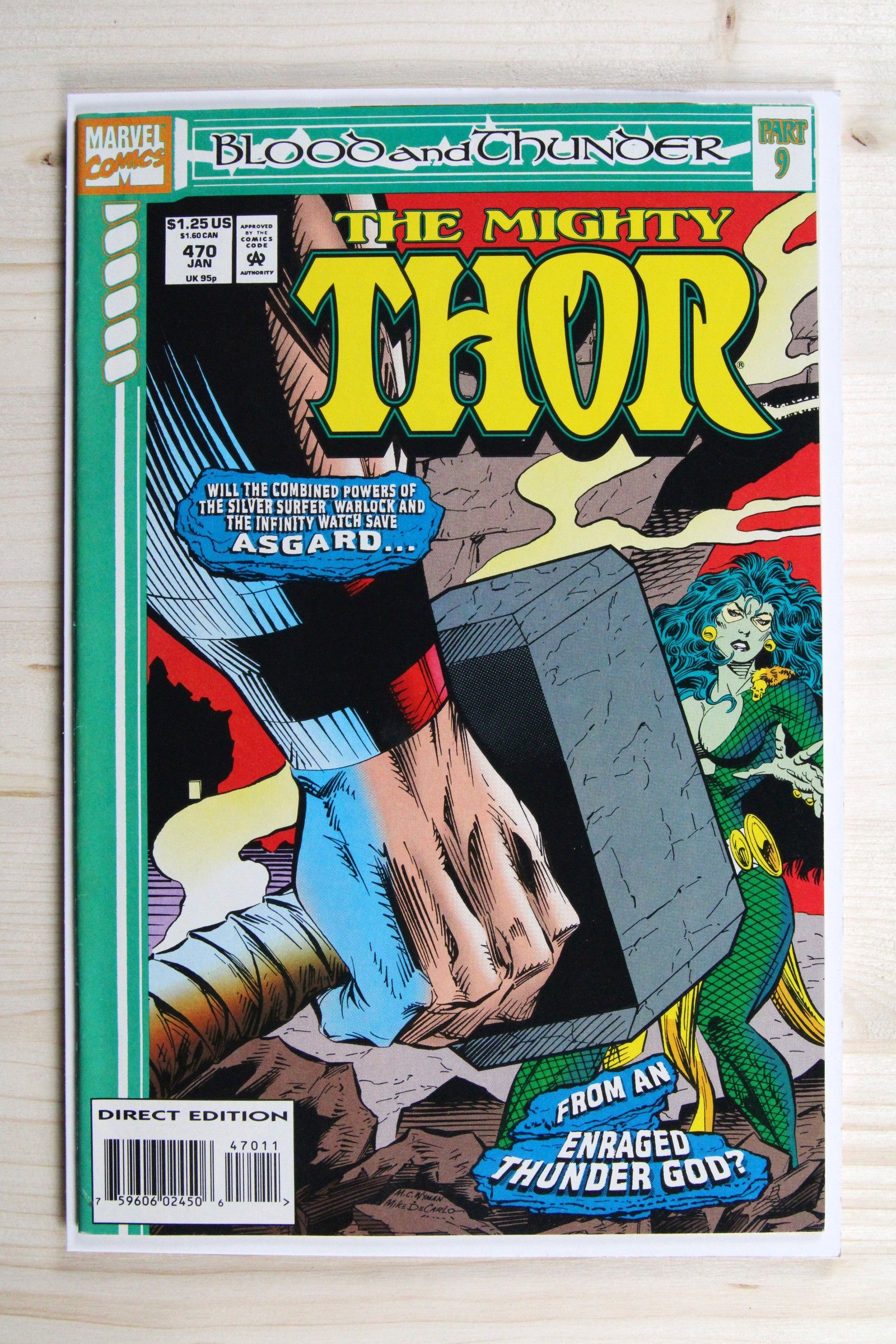 The Mighty Thor #470 – Marvel (1994) 9.0 VF/NM Blood and Thunder