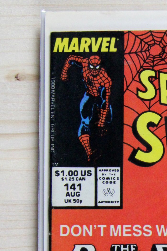 The Spectacular Spider-Man #141 – Marvel (1988) 8.5 VF+