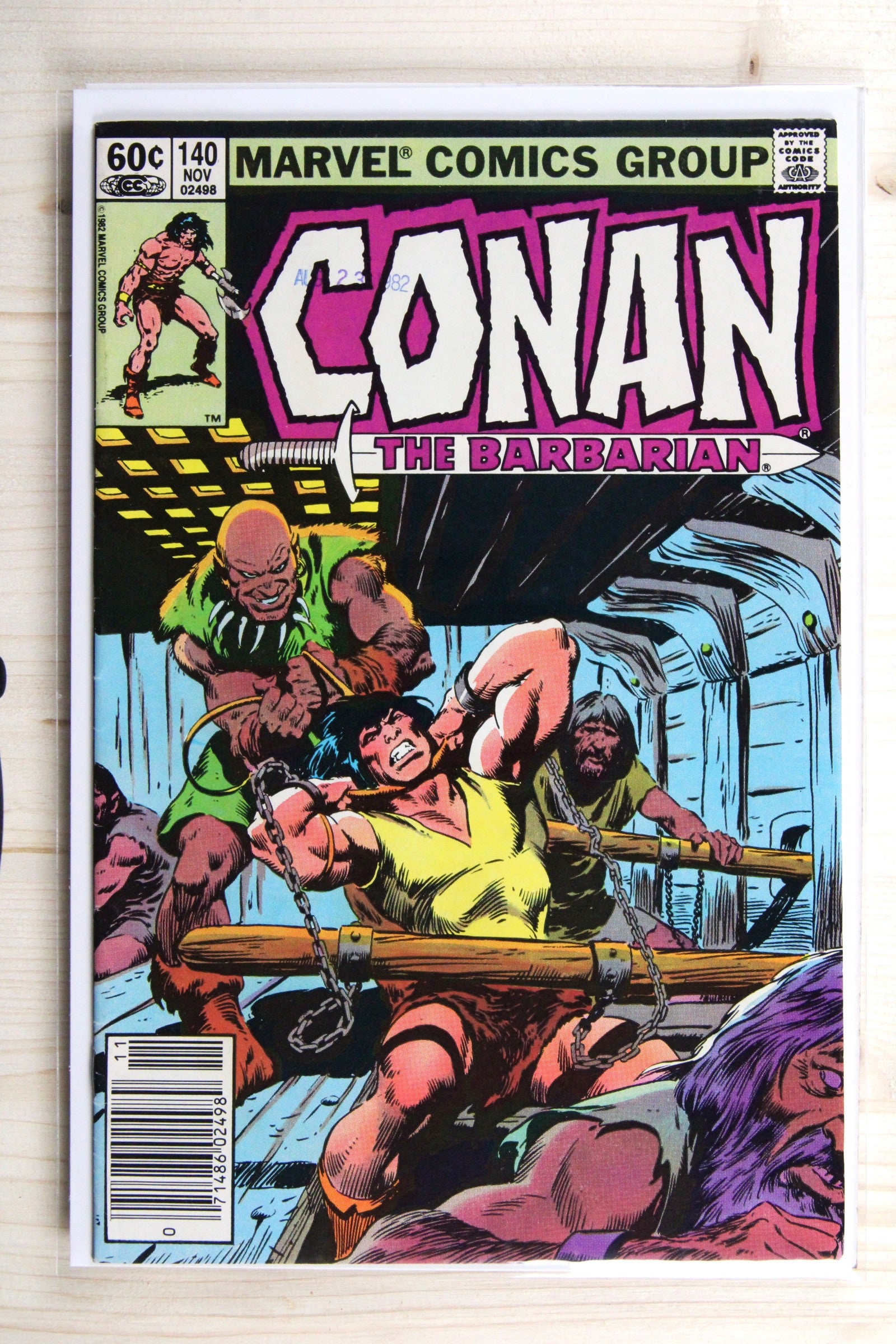 Conan the Barbarian #140 – Marvel (1982) 8.5 VF+ Newsstand Edition