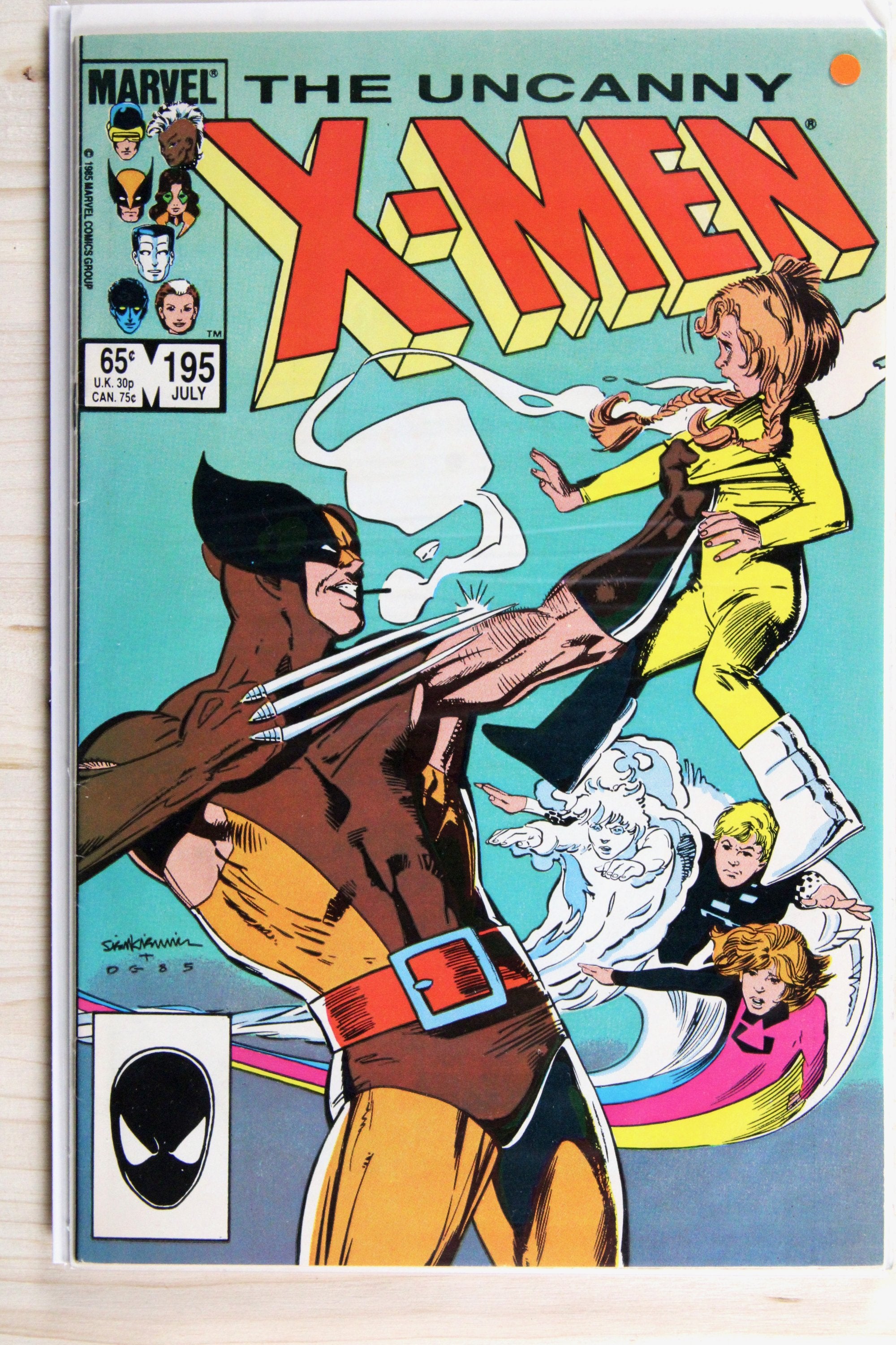 The Uncanny X-Men #195 – Marvel (1985) 8.0 VF Chris Claremont story