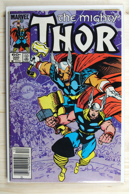 Thor #350 – Marvel (1984) 8.5 VF+ Newsstand